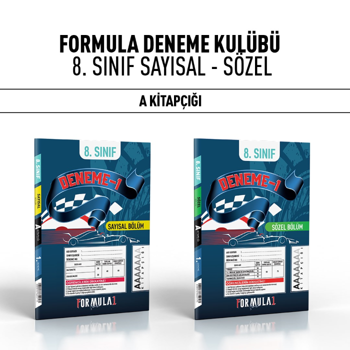 S.VİRAJ 08.SINIF DENEME KULÜBÜ SAY/SÖZ A -24-25